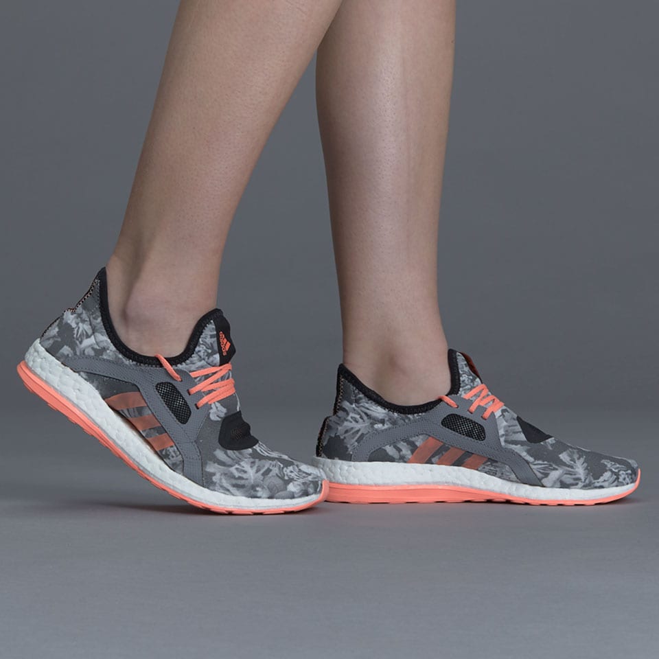 adidas Womens Pureboost X Womens Shoes Core Black/Sun Glow S16