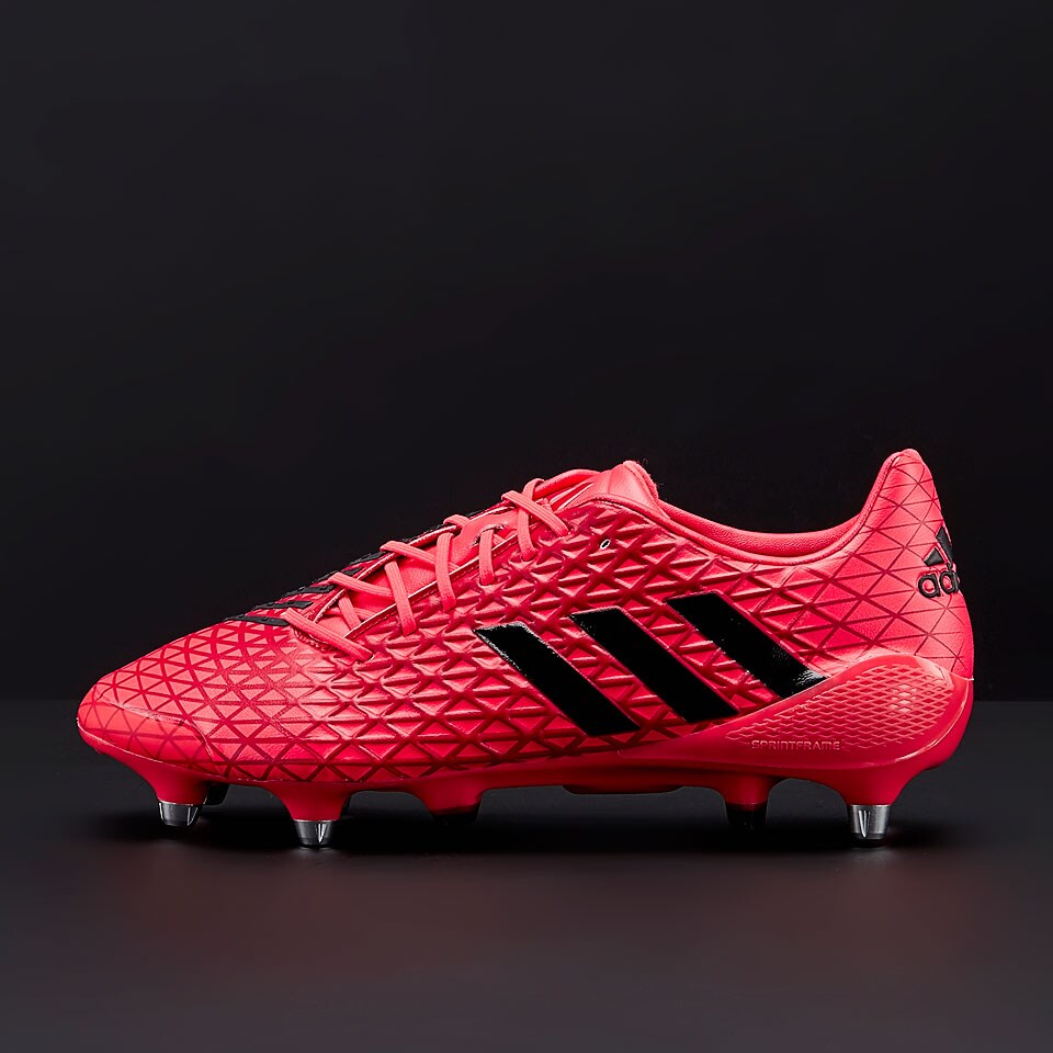 adidas Predator Malice SG - Mens Boots - Shock Red/Core