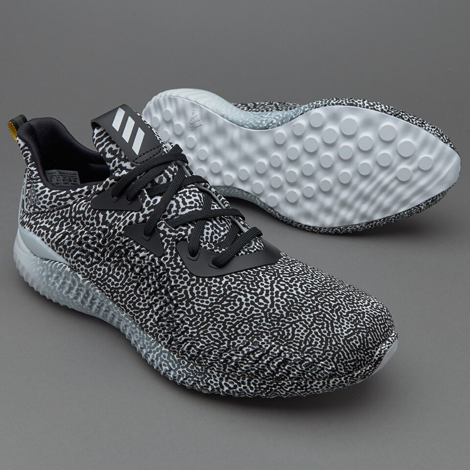 adidas Alpha Bounce Aramis Core Black Footwear White Crystal White S16 Mens Shoes B54366 Pro Direct Running