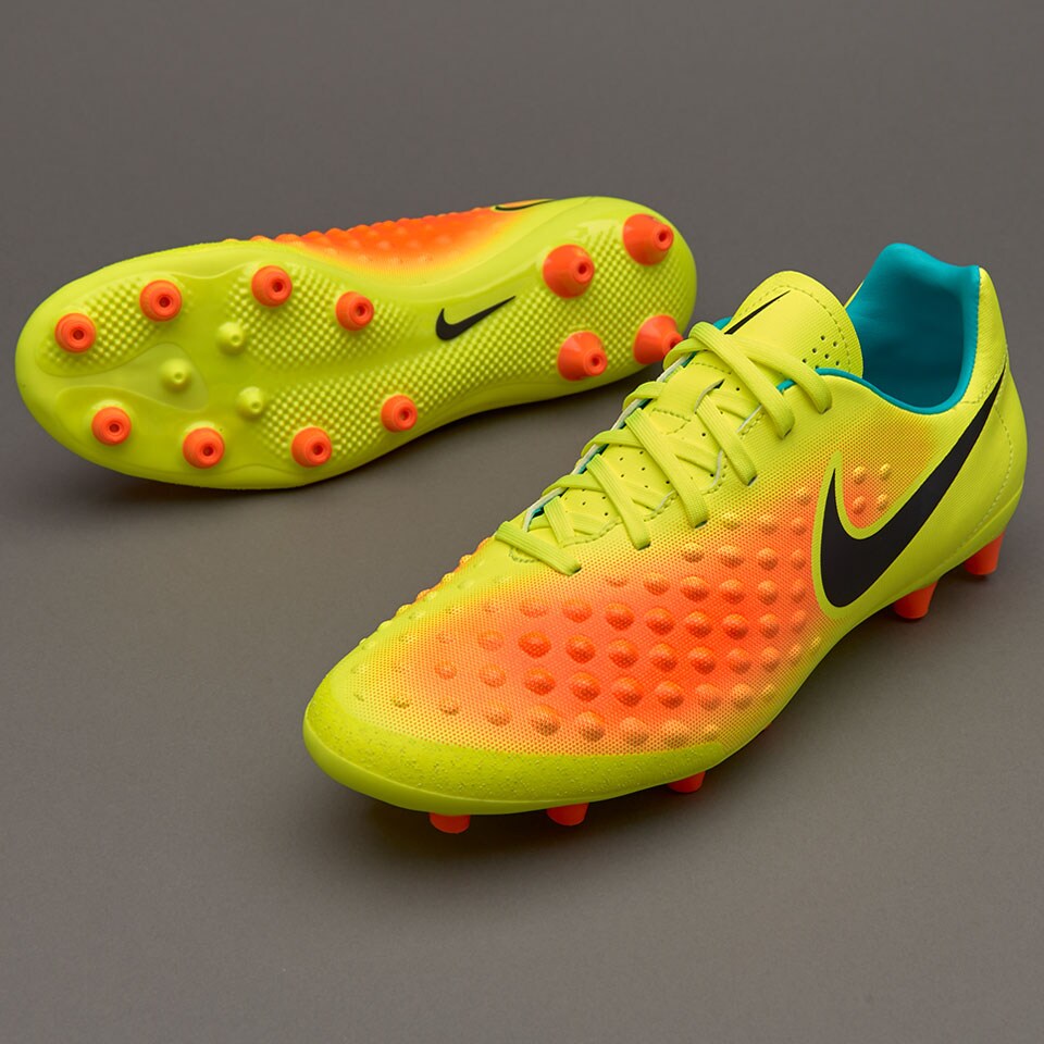 Nike Magista Onda II AG-Pro -Botas de futbol-Césped artificial-Volt/Negro/Naranja Soccer
