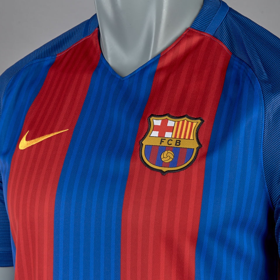 Nike FC Barcelona 16/17 SS Home Stadium Jersey - Mens