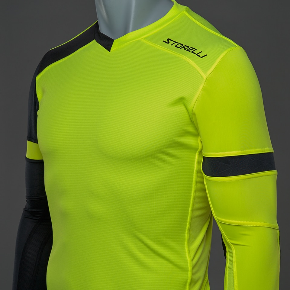 Storelli ExoShield Gladiator Goalie Soccer Jersey - Coral