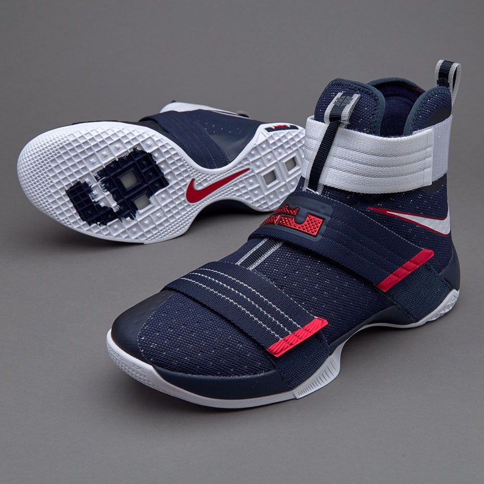 Mens Shoes Nike Lebron Soldier 10 SFG Obsidian 844378-416