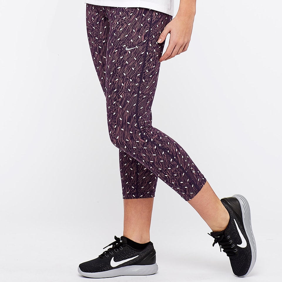 nike power epic run crop