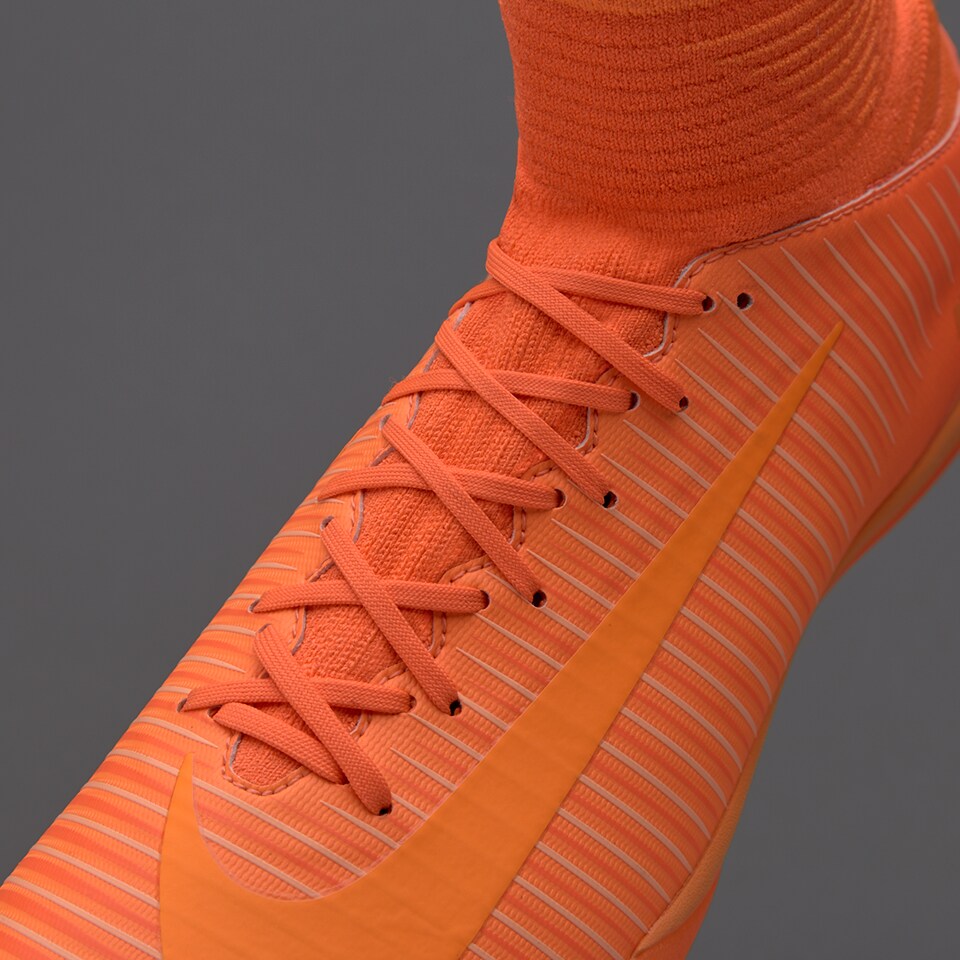 Leopardo Sucediendo Investigación Nike MercurialX Proximo II IC para niños- Zapatillas de futbol- Naranja  Total /Cítrico /Hyper Carmesí | Pro:Direct Soccer