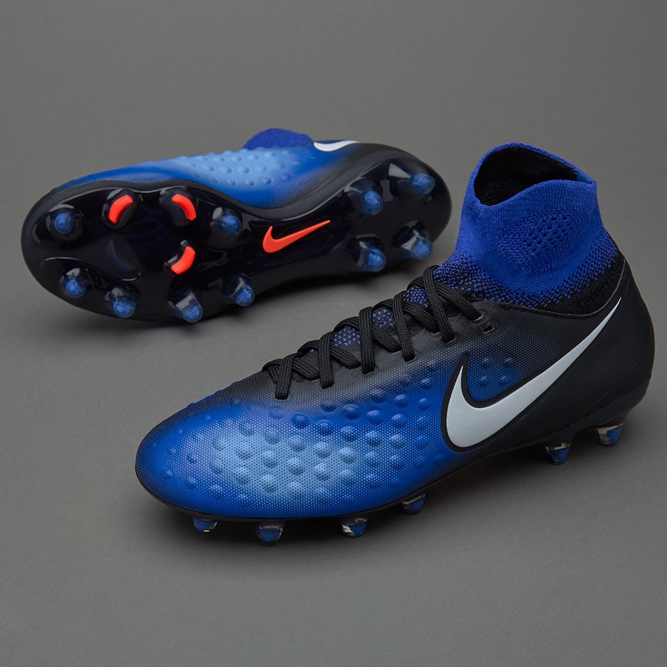 Opaco impaciente Armada Nike Magista Obra II FG para niños- Botas de futbol-Negro/Blanco/Azul  Paramount | Pro:Direct Soccer