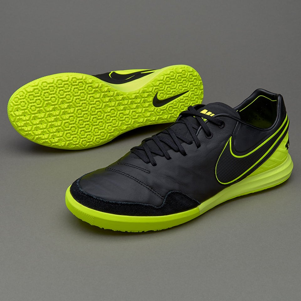 Diez años de repuesto Cintura Nike TiempoX Proximo IC - Zapatillas de futbol-Negro/Volt | Pro:Direct  Soccer