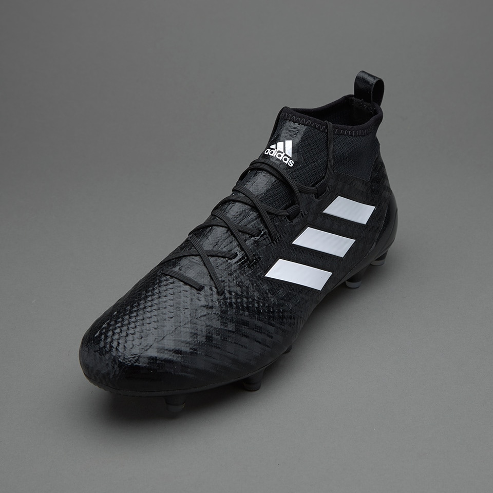 adidas ACE Primeknit FG - Botas de futbol-Terrenos firmes- Negro/Blanco | Pro:Direct Soccer