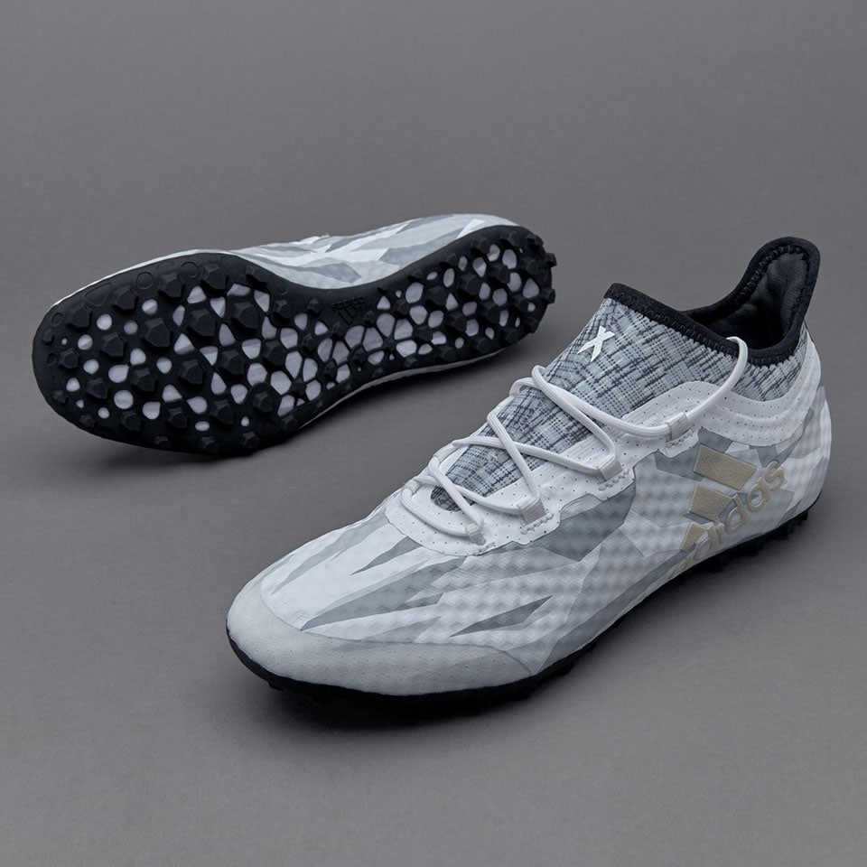 adidas X Tango 16.1 TF - Zapatillas de futbol- Blanco/Negro Pro:Direct Soccer