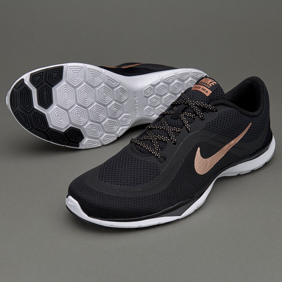 Nike Womens Trainer 6 - Black/Mtlc - Womens Shoes - 831217-006 Pro:Direct Running