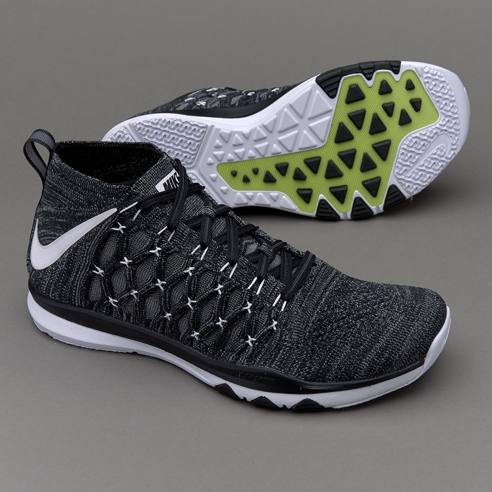 Nike Train Ultrafast Flyknit Mens Shoes Regular Training Black White Anthracite Cool Grey Pro Direct Running