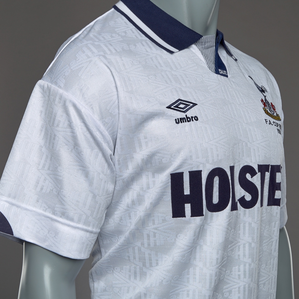 Score Draw Retro Tottenham Hotspur 1991 FA Cup Umbro Finaltrikot