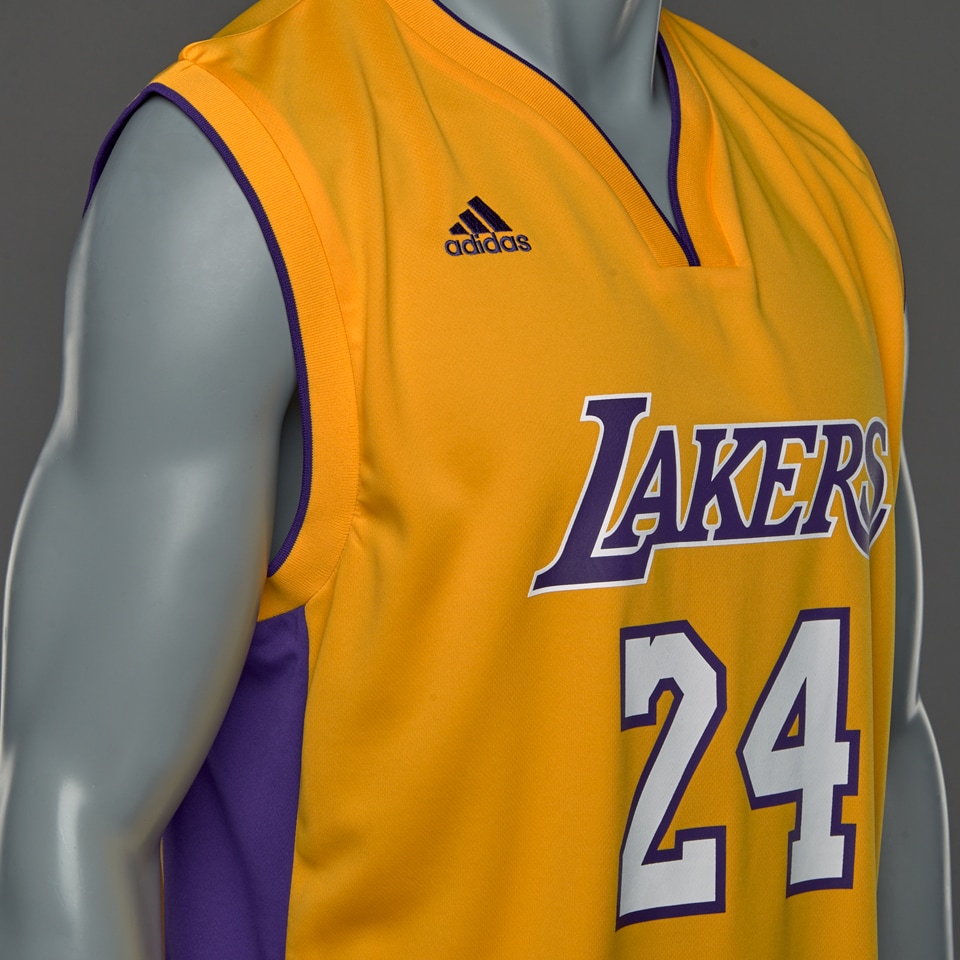Buy ADIDAS Men Lakers Yellow Jersey - Tshirts for Men 29247