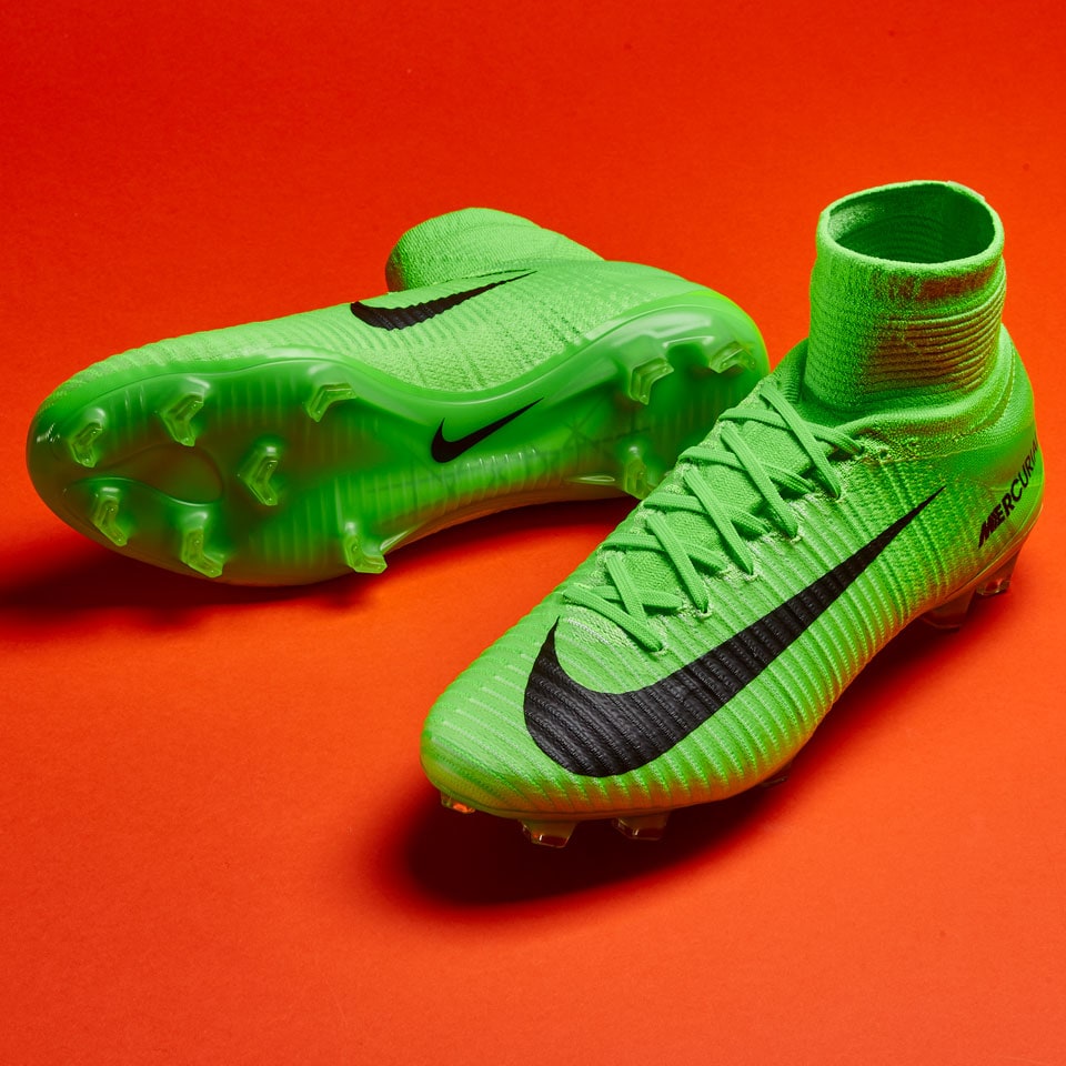 neumático Hasta aquí Motivación Botas de futbol- Nike Mercurial Superfly V FG - Verde eléctrico/Negro/Verde  fantasma | Pro:Direct Soccer