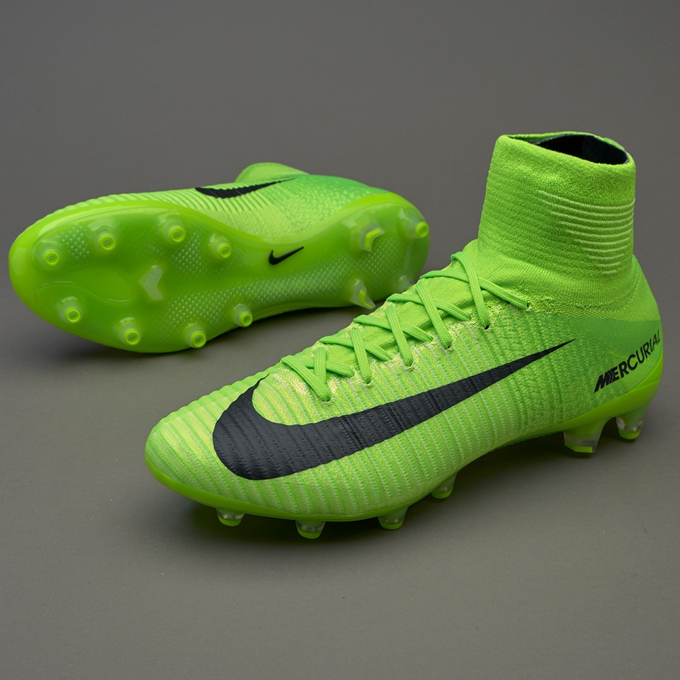 Botas de futbol-Nike Mercurial V Pro Verde eléctrico/Negro/ Verde | Pro:Direct Soccer