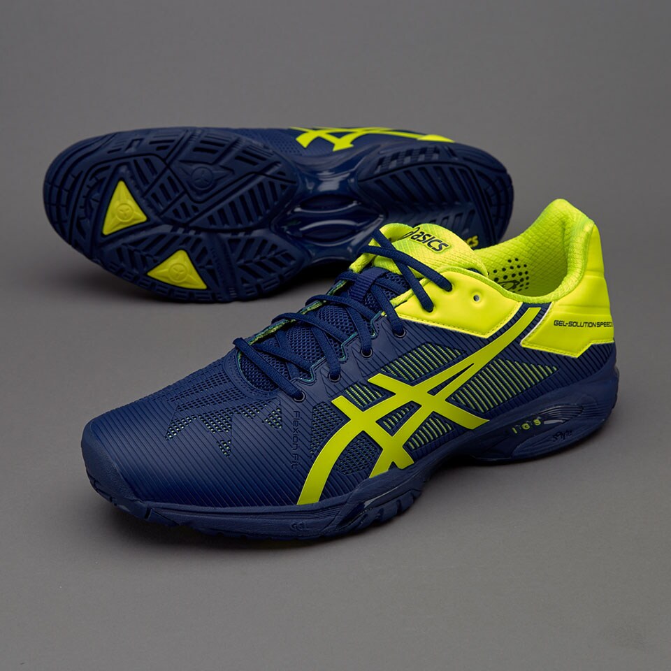 Asics gel solution clearance speed 3 indigo blue