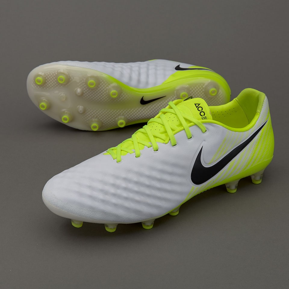 de futbol-Nike Magista Opus II - Blanco/Negro/Volt | Soccer