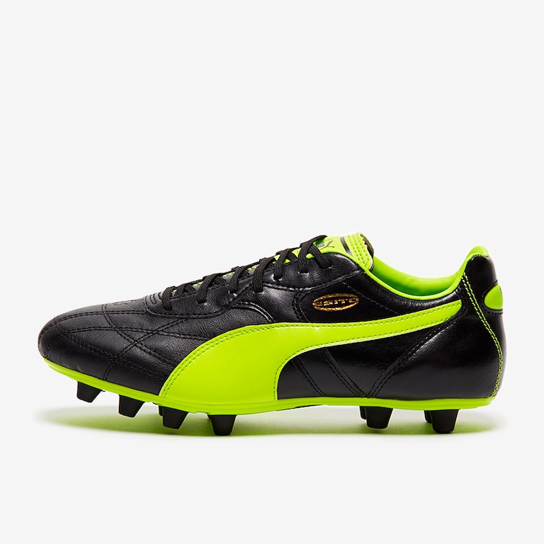 Boots Puma Esito Fg Puma Esito Classico Fg Black Leather Firm