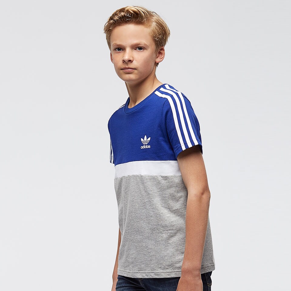 Boys Clothing - adidas Original Boys Trefoil Tee - Mystery Ink - BQ3948