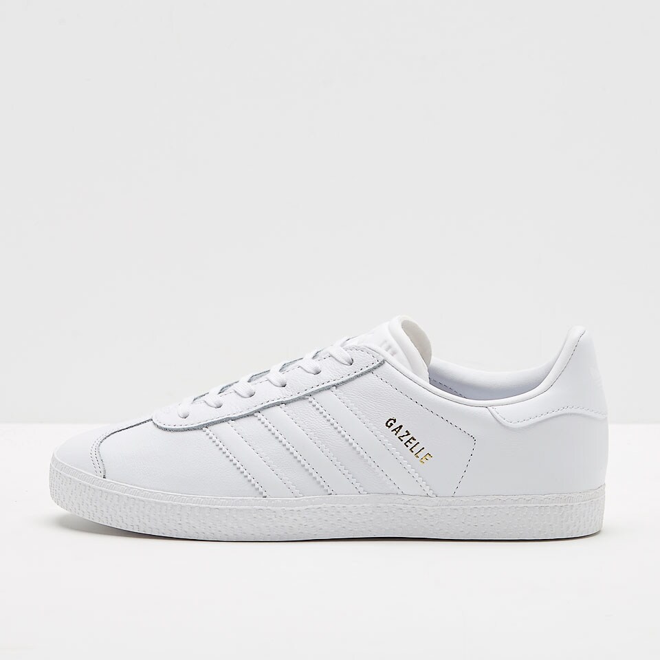 Boys Shoes - adidas Original Junior Gazelle - White - BY9147