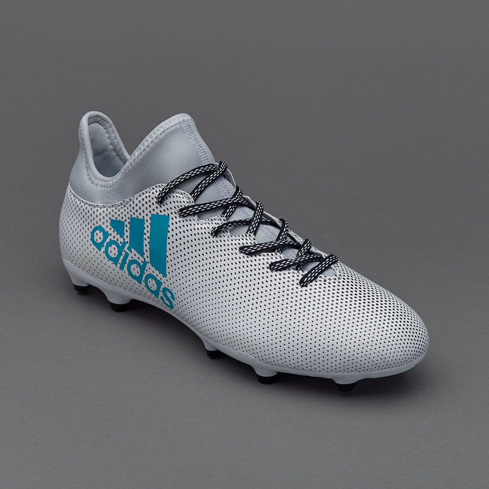 proporción Sin alterar disco Botas de futbol-adidas X 17.3 FG - Blanco/Azul/Gris Claro | Pro:Direct  Soccer