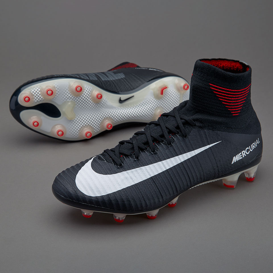 fútbol americano Propuesta alternativa ensalada Botas de futbol-Nike Mercurial Superfly V AG-Pro - Negro/Blanco/Rojo | Pro:Direct  Soccer