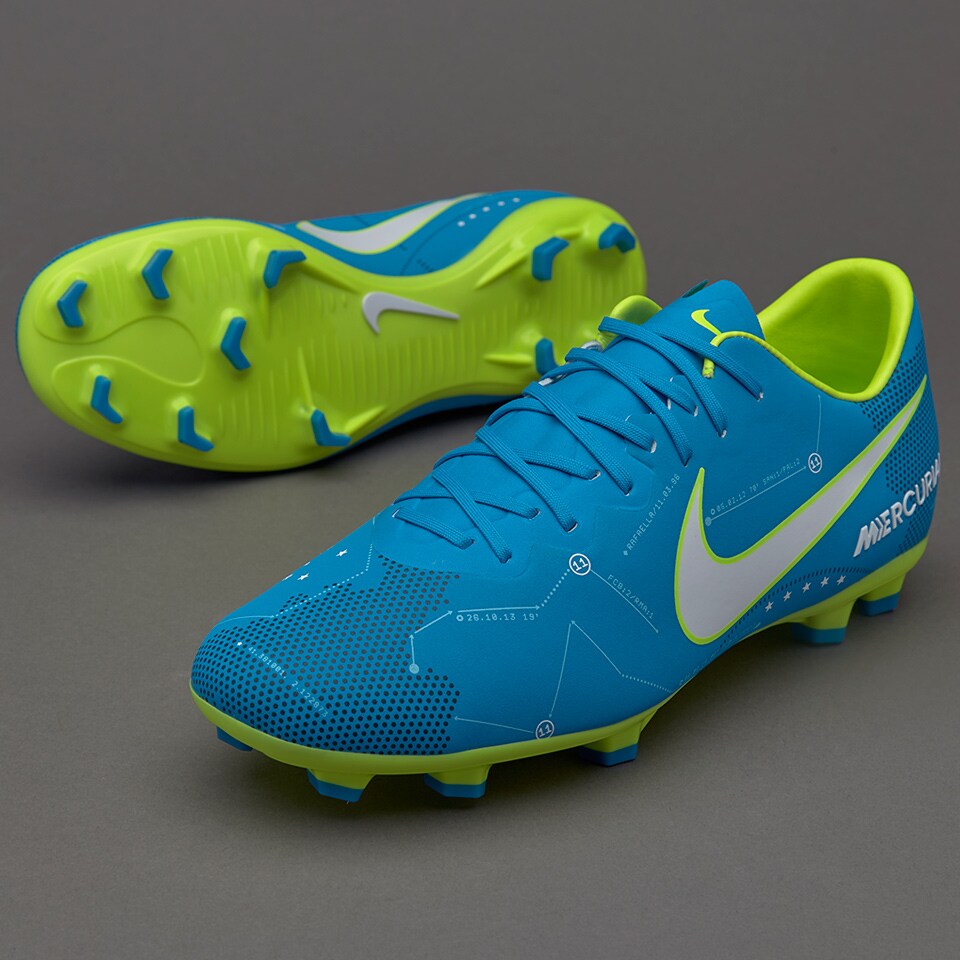 Nike Vapor XI Neymar FG Junior Boots - Firm Ground - 940855-400 - Blue Orbit/White/Armory Navy