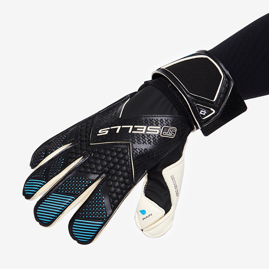 Guanti Portiere - Uhlsport - Pro Comfort - Rollfinger - Guanti Calcio Bianco Nero 26773