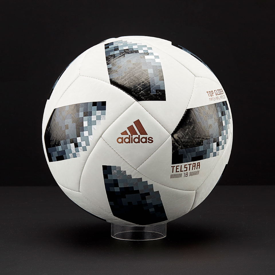 Hacer llamada capoc Balones - De entrenamiento - Balón adidas Telstar Mundial de Rusia Top  Glider - Blanco/Negro/Plateado - CE8096 | Pro:Direct Soccer