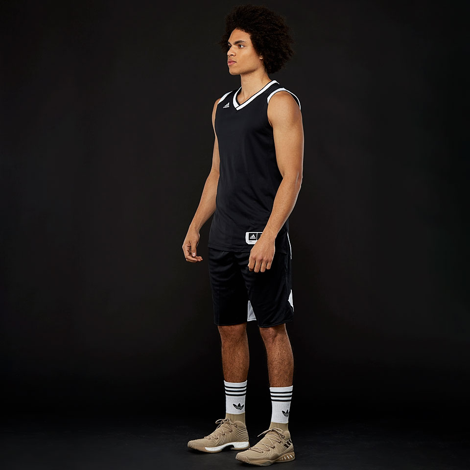 Mens Basketball Teamwear adidas Crazy Explosive Jersey Black - Main Image