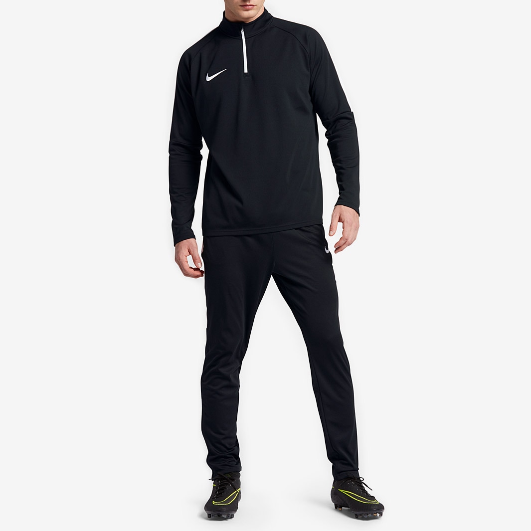 Nike Dry Academy Drill Top - Mens Clothing - Training Tops - Black/White