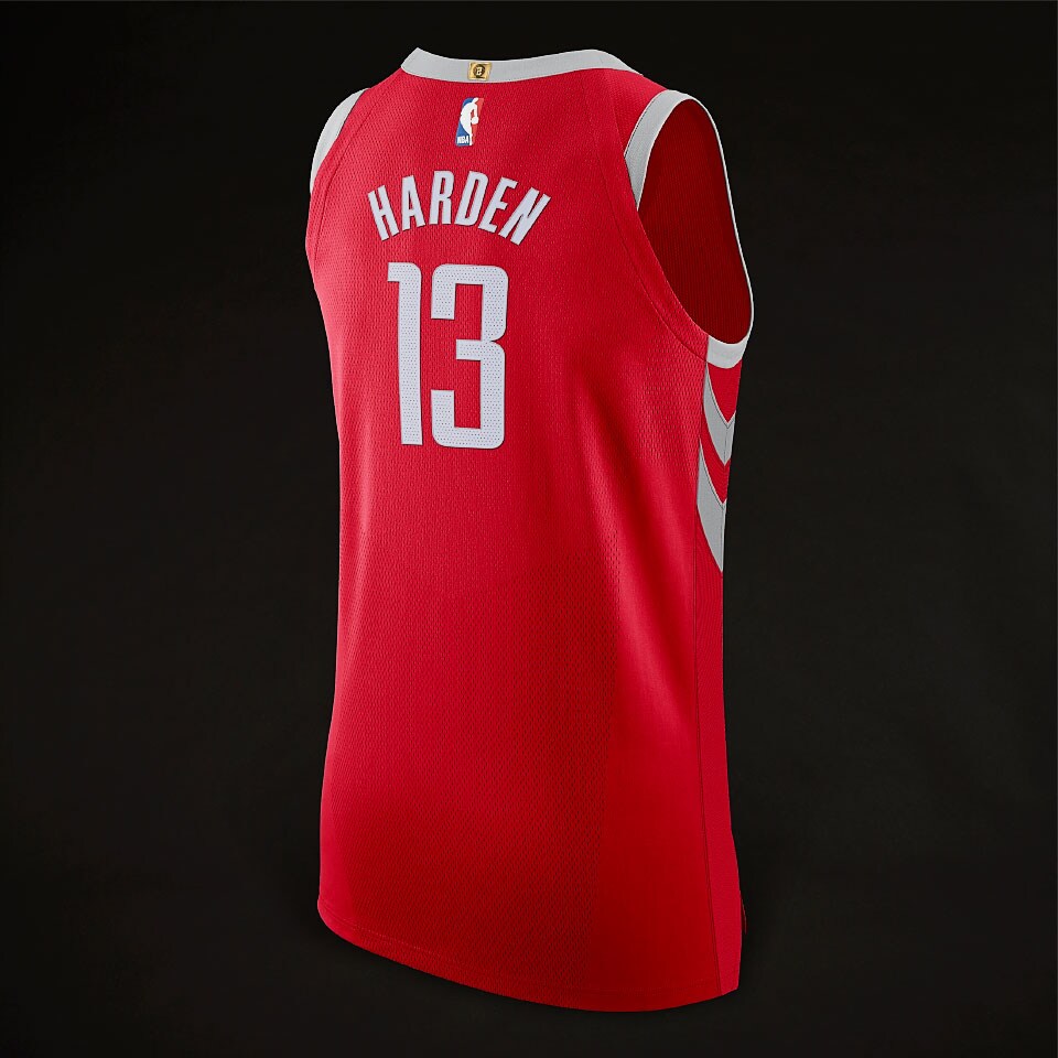 Nike NBA Houston Rockets Authentic JH13 Mens Jersey Red 863023-657 – Shoe  Palace