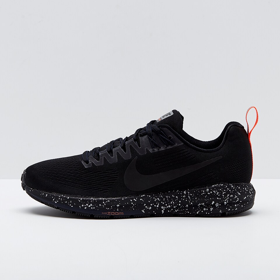 Nike Womens Air Zoom Structure 21 Shield Black/Black/Black