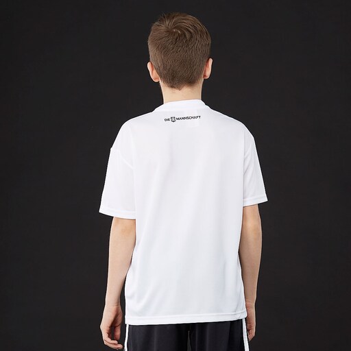 adidas Germany 2018 Home Youth Shirt - White/Black image 2 |