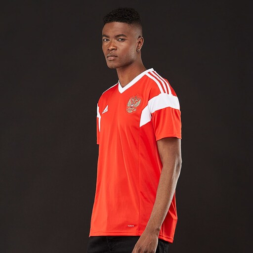 adidas Russia 2018 Home Shirt - Red/White image 2 |