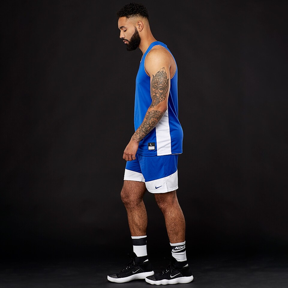 Nike Practice Shortss Royal/White Mens Basketball Teamwear 867768
