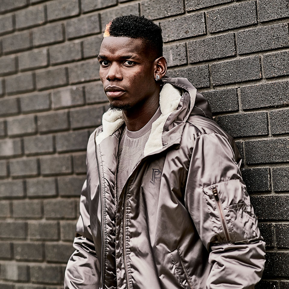 vêtements homme - Blouson Bomber adidas Paul Pogba Tango - Marron