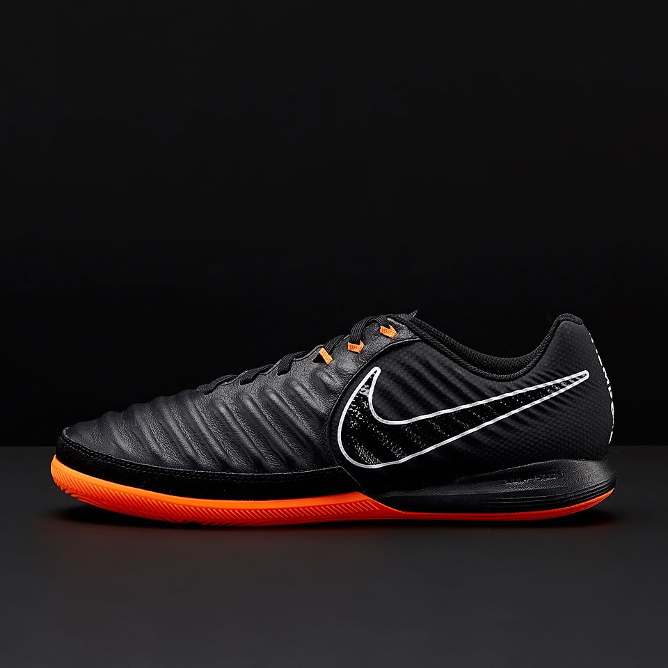 Botas de fútbol - Fútbol - Nike Lunar Tiempo Legend VII Pro IC - Negro/Naranja/Negro AH7246-080 | Pro:Direct Soccer
