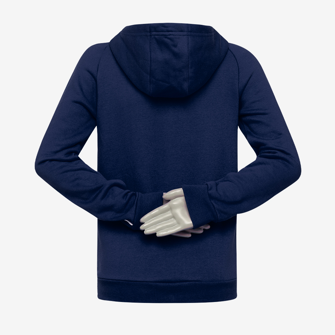 Teamwear Calcio Junior Felpa con Cappuccio adidas Junior Core 18 Blu Scuro Bianco CV3430