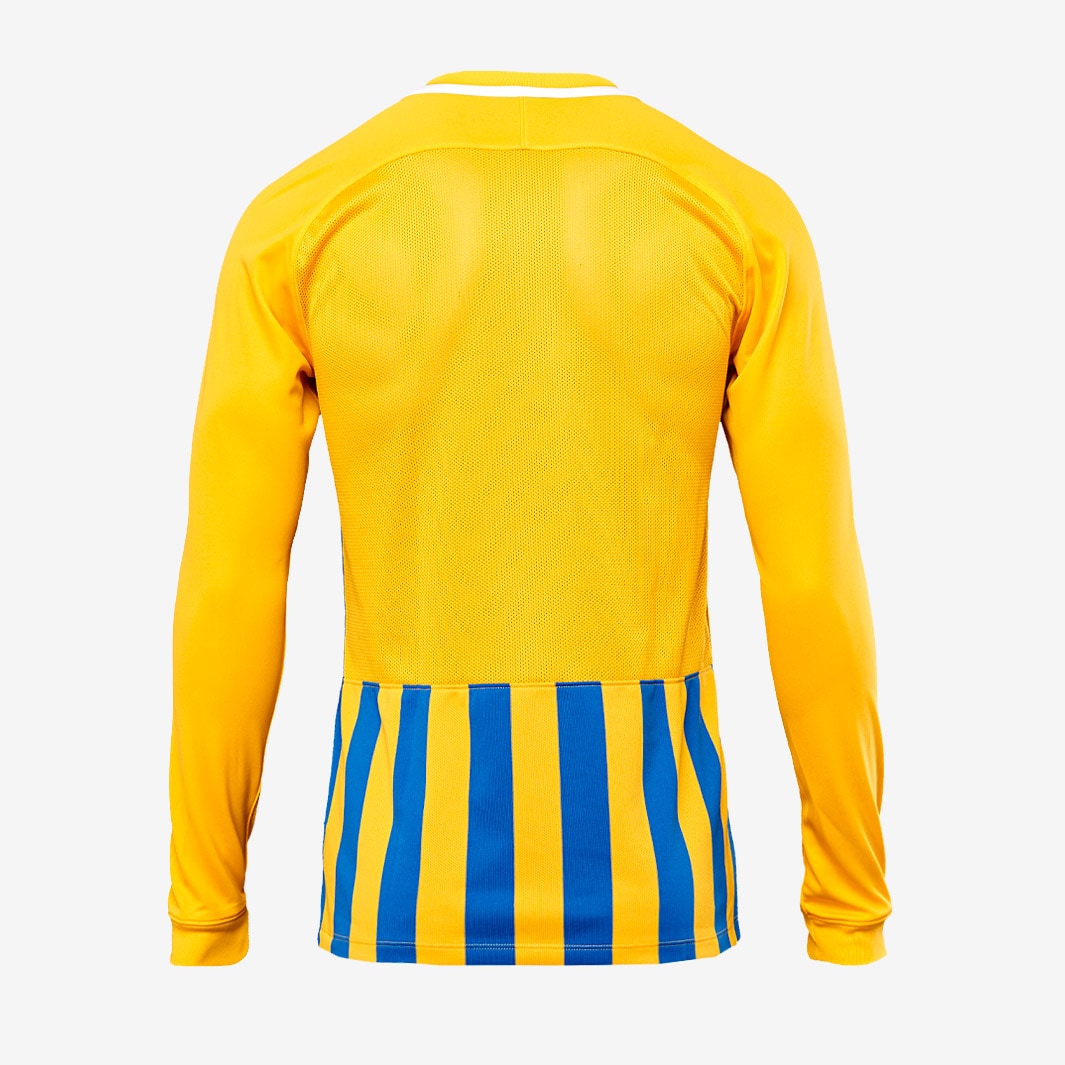 nike striped division iii long sleeve football shirt