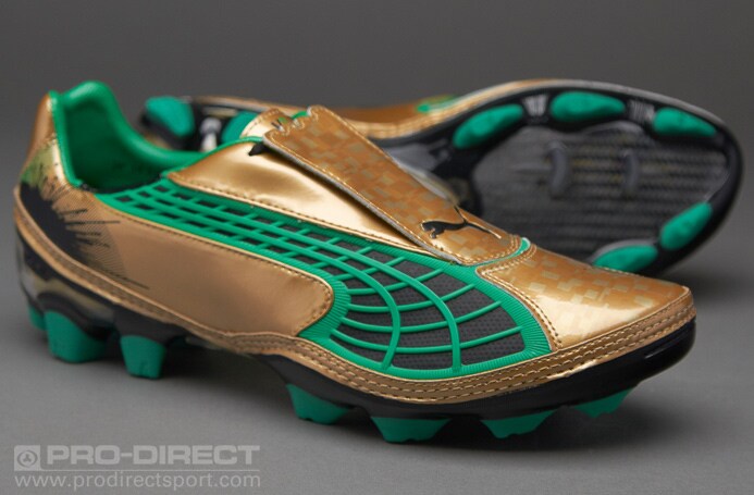 Puma Rugby Boots v1.10 JB Final i Firm Ground World Cup Limited Edition Team Gold Black Fern Green Pro Direct Soccer