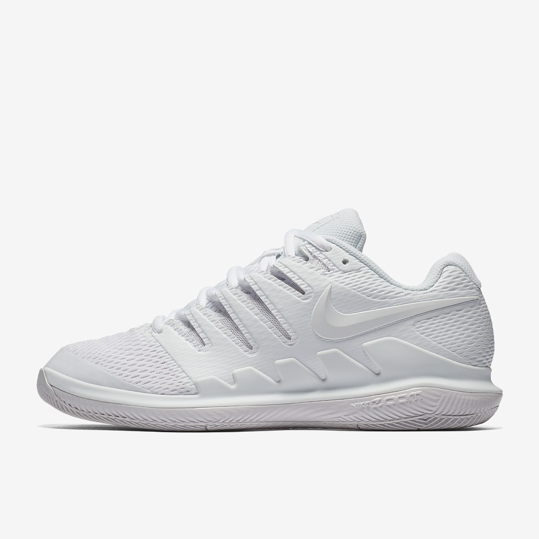 Nike Air Zoom Vapor X Hc pour Femme - Blanc/Gris Vaste - Chaussures Femme |  Pro:Direct Soccer