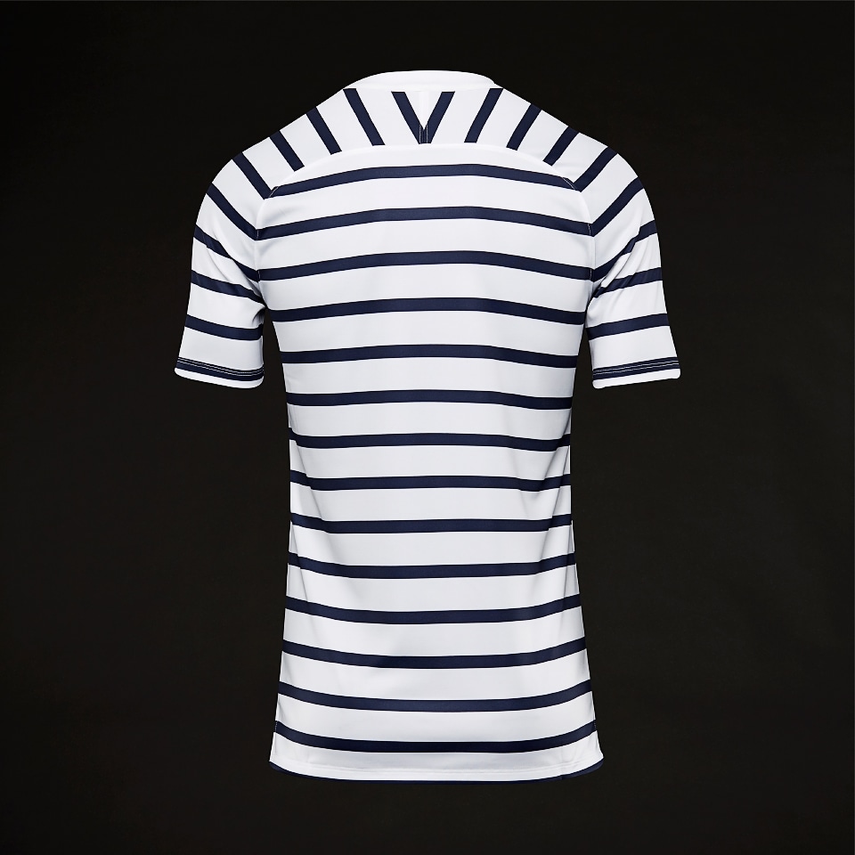 Nike France 2018 Dry Squad GX SS Top - White/White/University Red