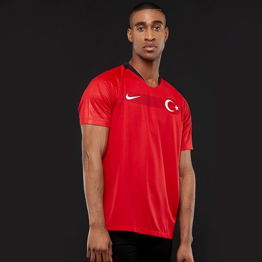 Nike Turkey 2018 Stadium Home SS Jersey - University Red/Black/White image 2 |