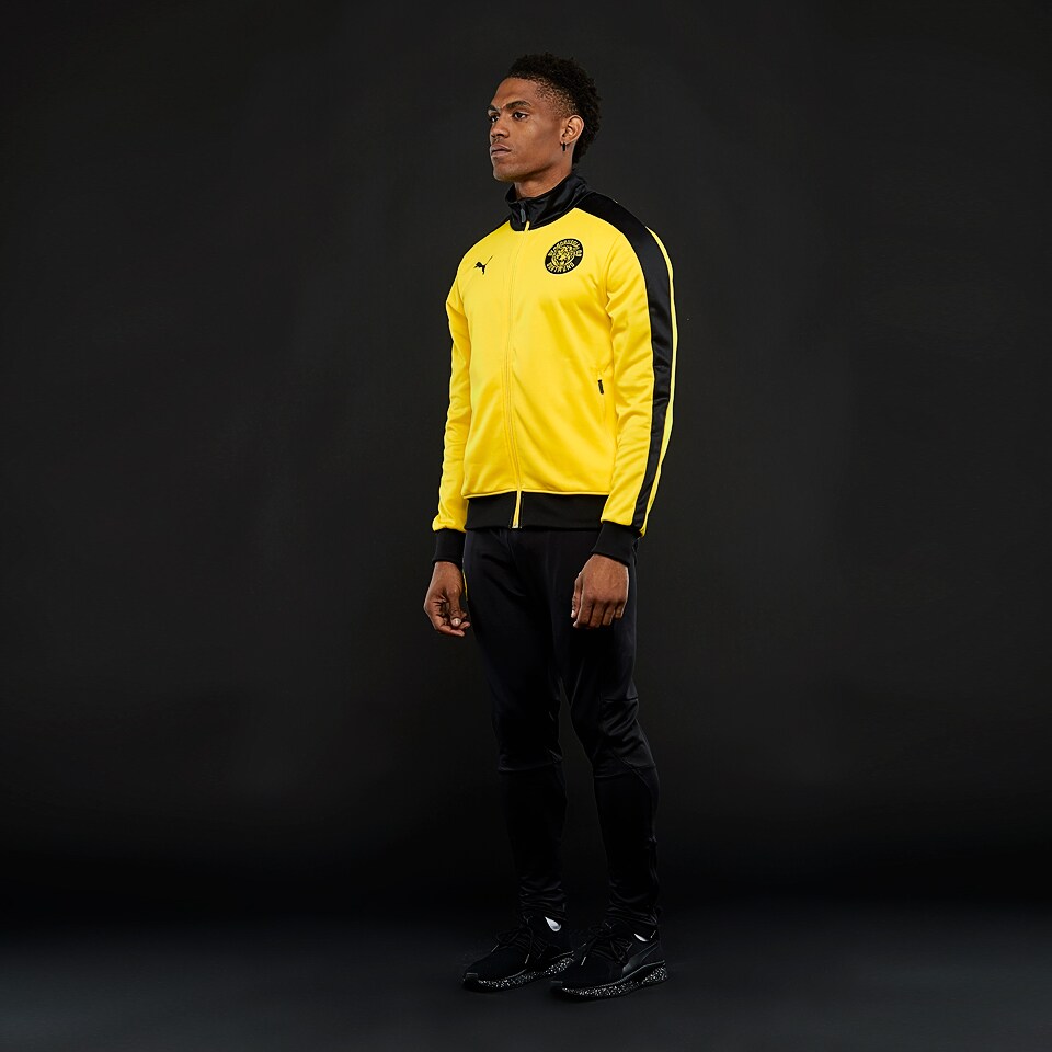 Puma Borussia Dortmund 2018/19 T7 Track Jacket Cyber Yellow