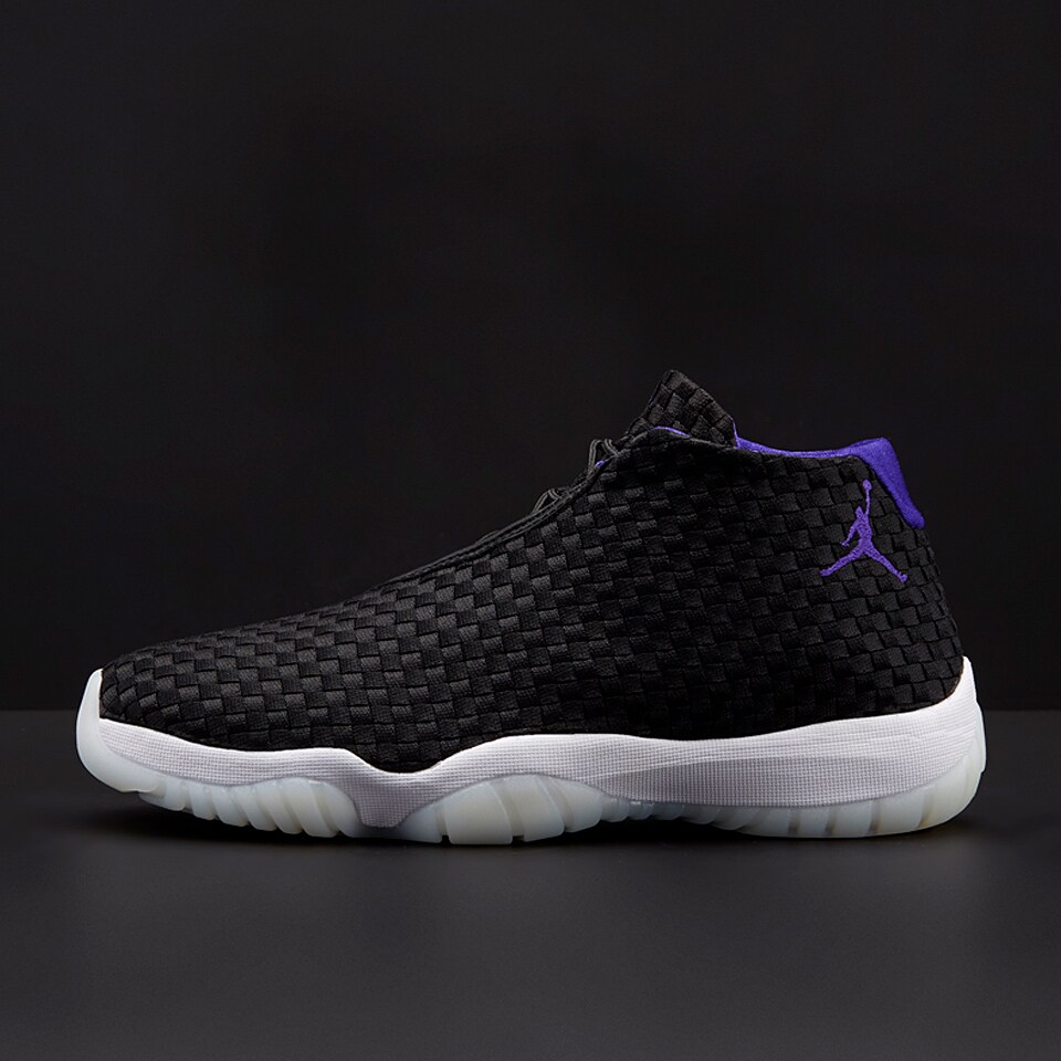 Jordan future hot sale black and purple