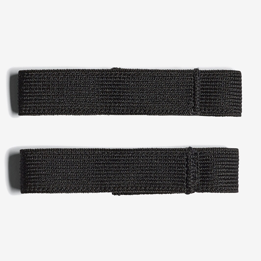 adidas Sock Holder Pads Football Accessories BlackWhite