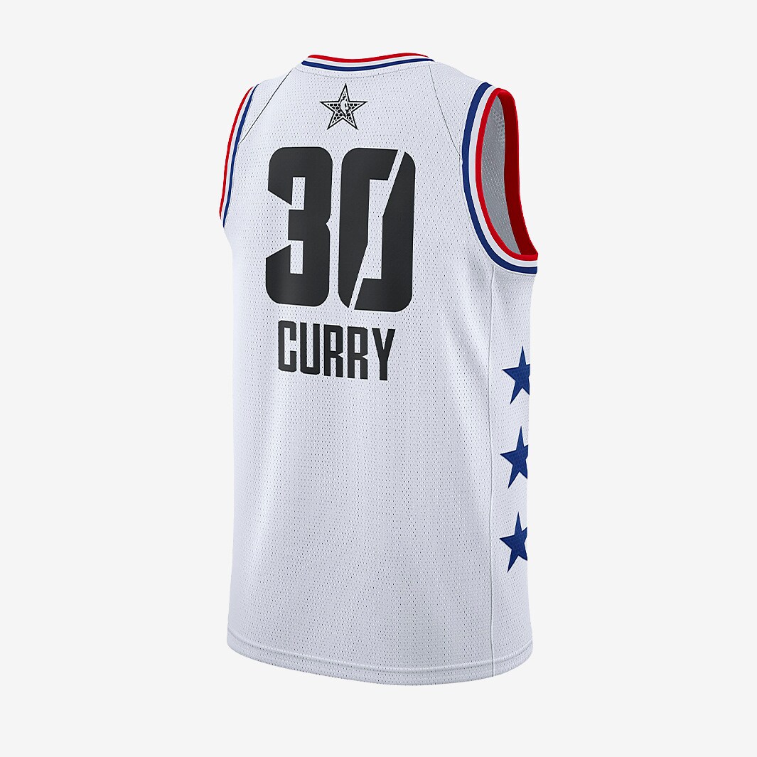 Mens Replica Nike NBA Stephen Curry All Star Weekend Swingman Jersey White Jerseys Pro Direct Basketball