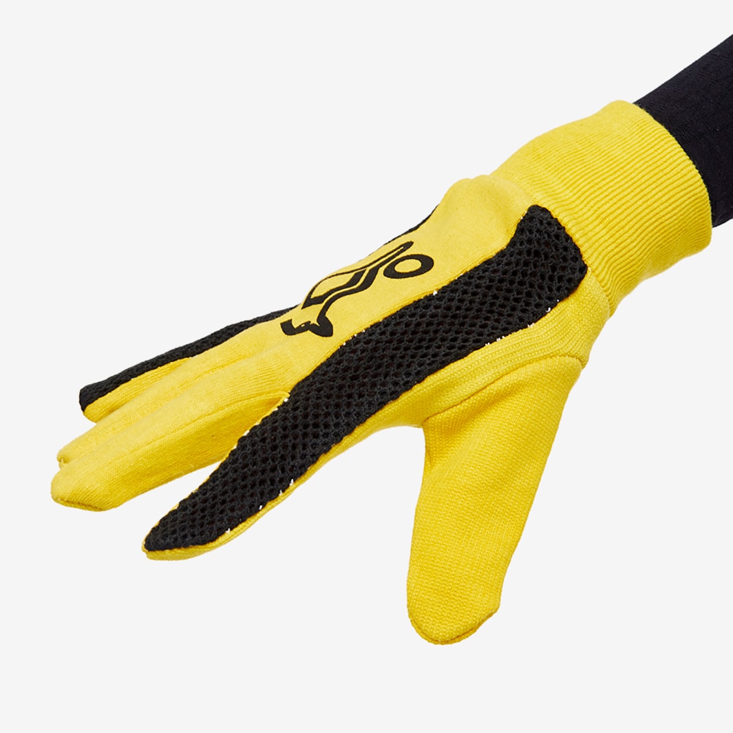 Kookaburra Plain Cotton Wicket Keeping Inners Yellow Wicket Keeping