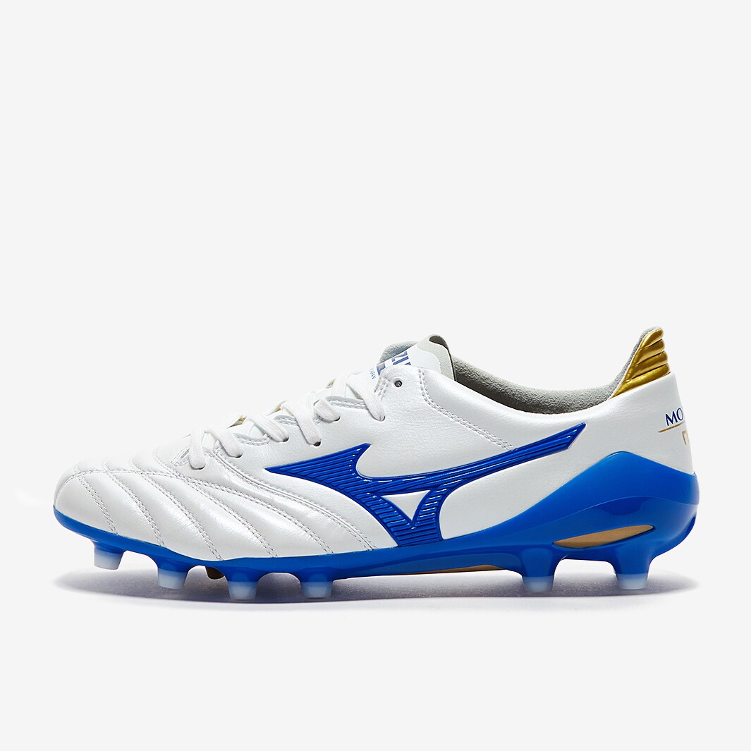 Mizuno Morelia Neo 26.0ホワイト/ブルー White and Blue FG Soccer Cleats: Mizuno Morelia Neo 3 Japan